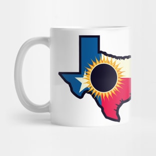 Solar Eclipse Texas 2024 Mug